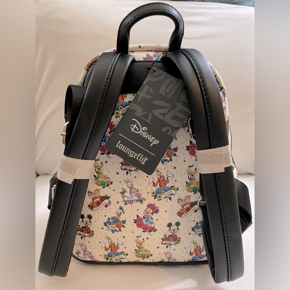 NWT Disney Loungefly Limited Edition Sensational 6 Tatoo Mini Backpack - Picture 15 of 15